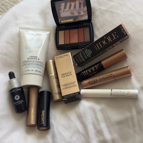 Lancome serum absolue lipstick mascara set eyeshadow radiance cleanser lip - Picture 8 of 13